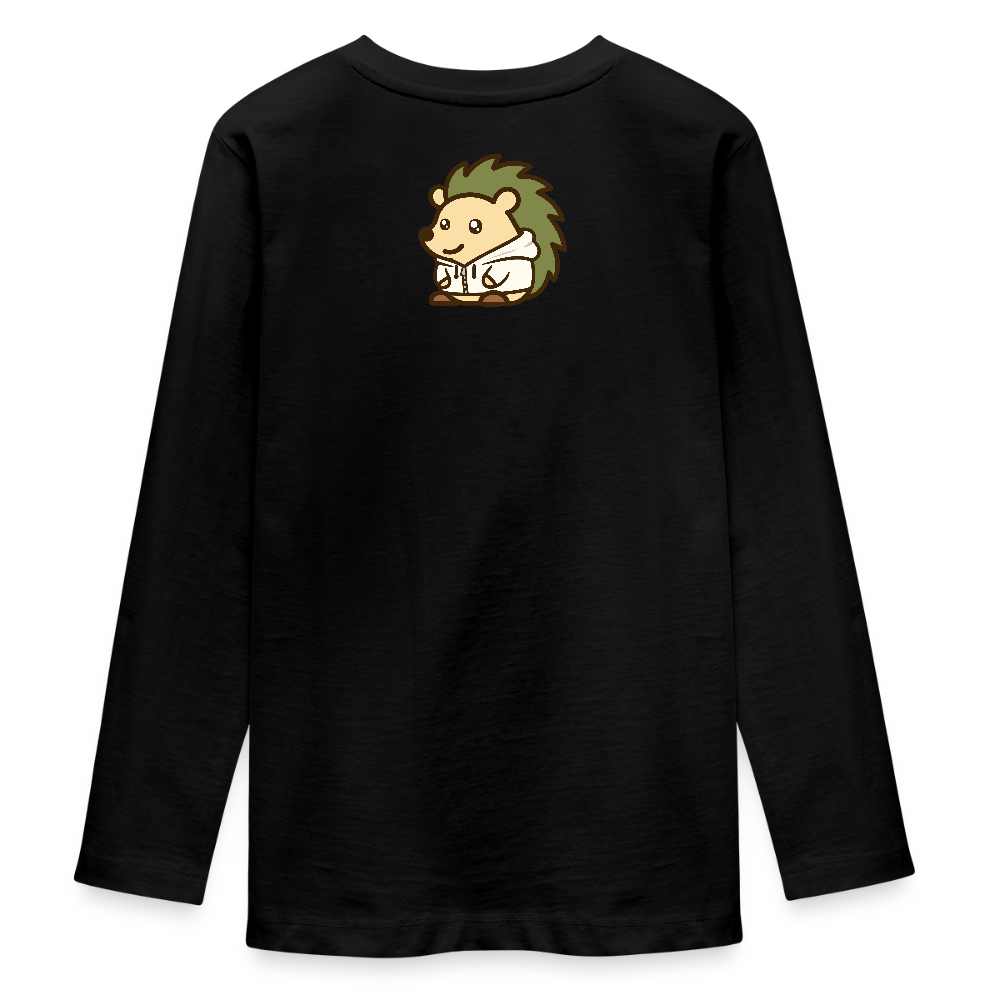 Spin | Teen Bio-Langarmshirt - Spin Collection | Spin · Hoodie - Schwarz