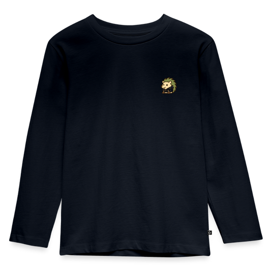 Spin | Kinder Bio-Langarmshirt - Spin Collection | Spin · Hoodie - Navy