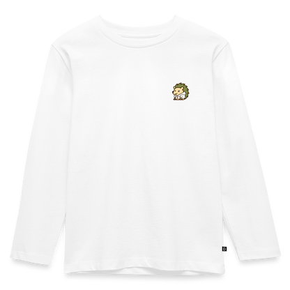 Spin | Kinder Bio-Langarmshirt - Spin Collection | Spin · Hoodie - Weiß