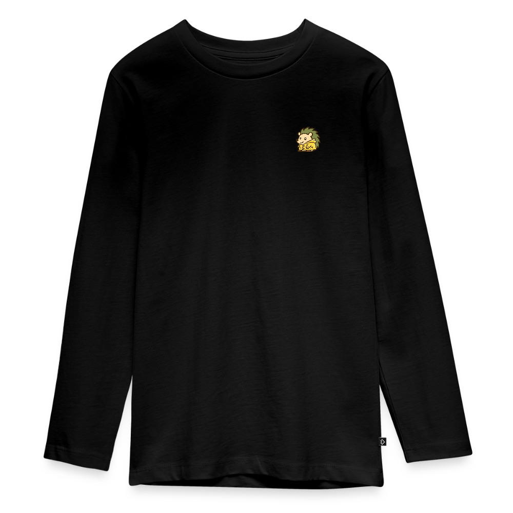 Spin | Teen Bio-Langarmshirt - Spin Collection | Spin · Raincoat - Schwarz