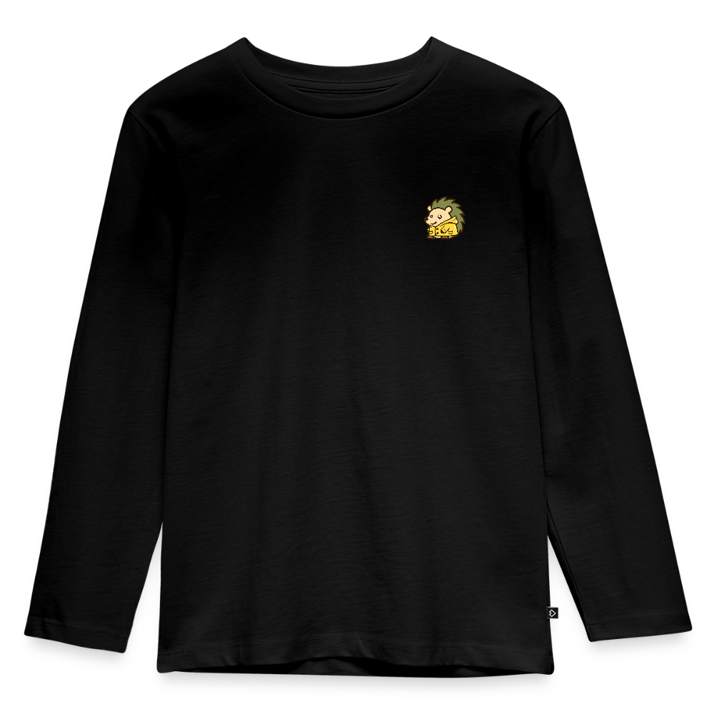 Spin | Kinder Bio-Langarmshirt - Spin Collection | Spin · Raincoat - Schwarz