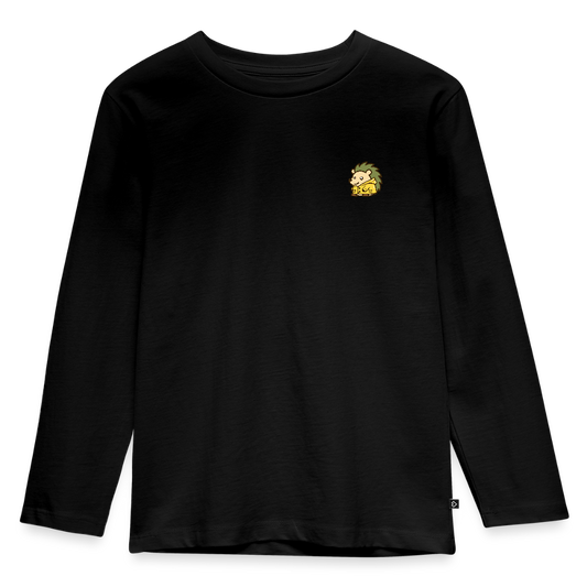 Spin | Kinder Bio-Langarmshirt - Spin Collection | Spin · Raincoat - Schwarz